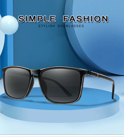 Luxury Square Vintage Polarized Cycling Sunglasses Men Women Fashion Travel Driving Fishing Sun Glasses Male Eyewear UV400