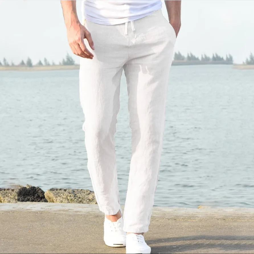 The Riviera Linen Trousers
