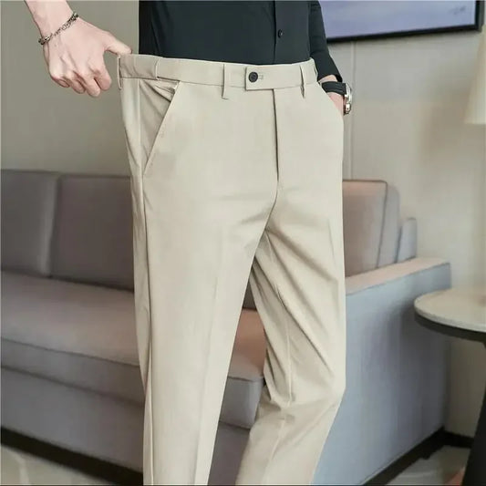 The St. James's Wool Blend Trousers: A Tailored Fit for the Modern Gentleman