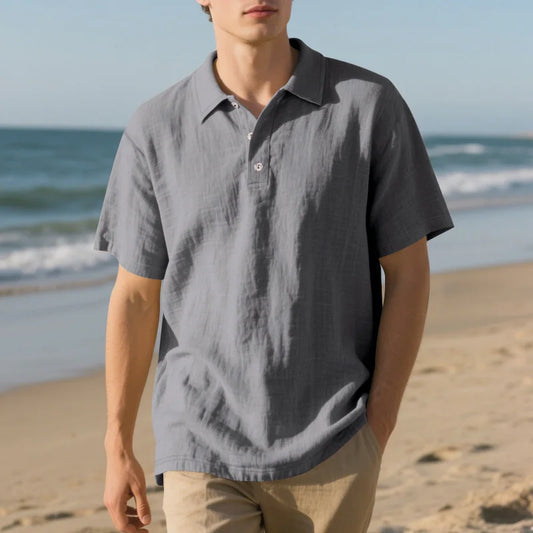The Devonshire Linen Polo Shirt