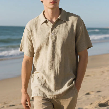 The Devonshire Linen Polo Shirt